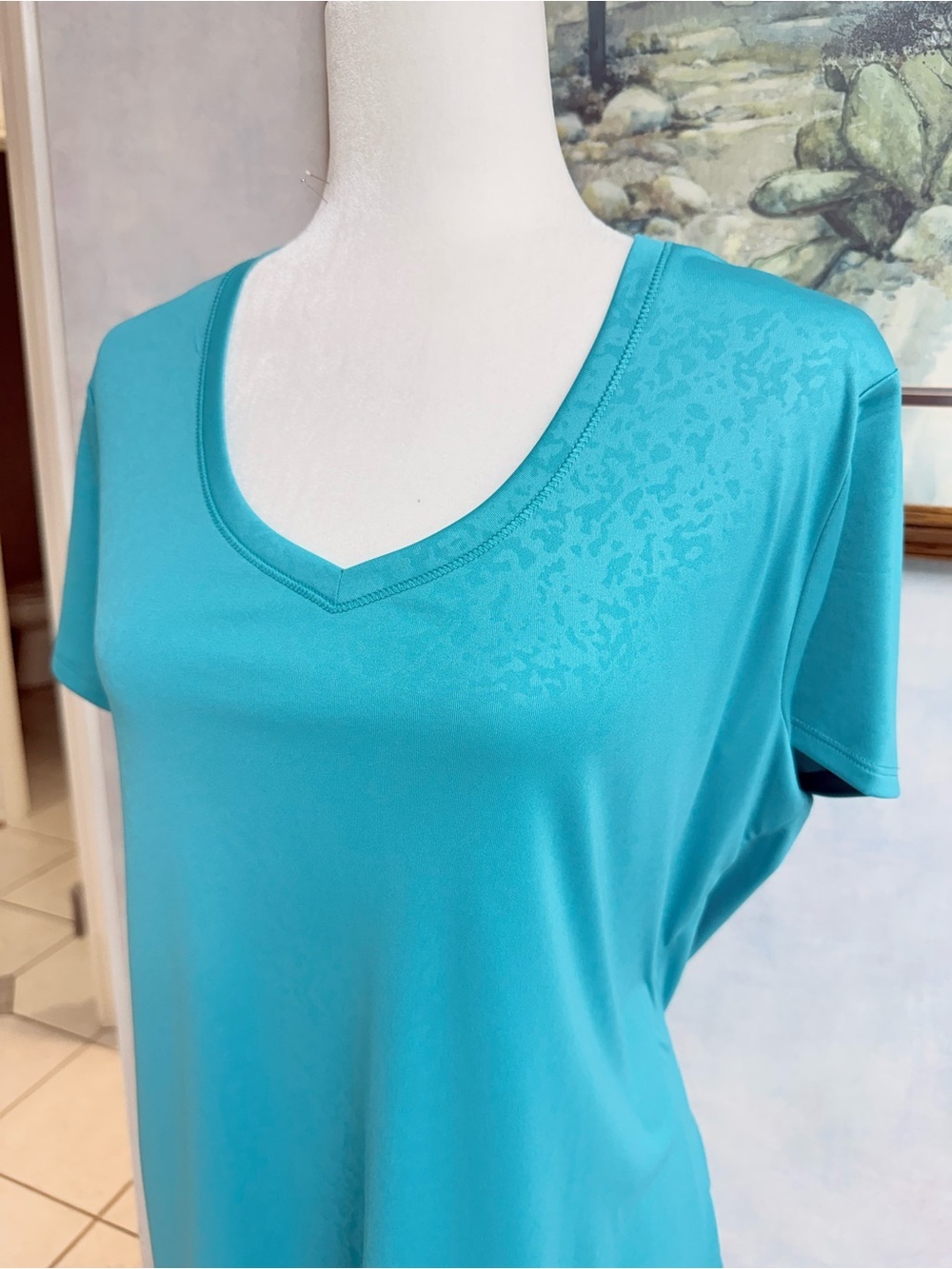 BCG V-Neck Light Teal / Sea Foam Tee - 1/10 or 2/$15 NWOT